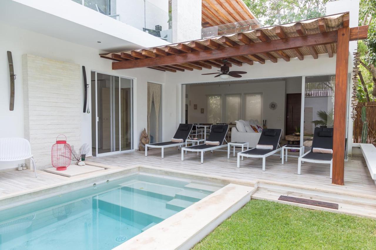 Luxury Private Villas , Private Pool, Private Garden, Jacuzzi, 24Hours Security Tulum Exterior foto